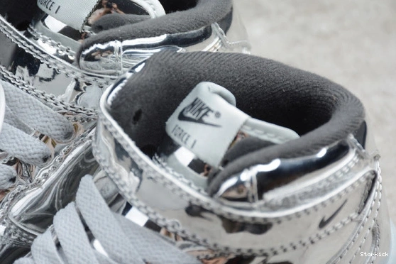 Mid Nike Silver Air Kids 314197-8500 WB Force Metallic 1 0115